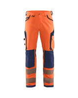 High Vis Oranje/Marineblauw