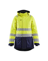 High Vis Geel/Marineblauw