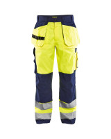 High Vis Geel/Marineblauw