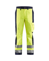 High Vis Geel/Marineblauw