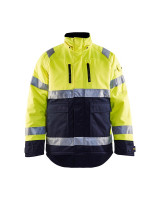 High Vis Geel/Marineblauw