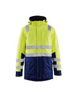 High Vis Geel/Marineblauw