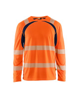 High Vis Oranje/Marineblauw