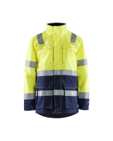 High Vis Geel/Marineblauw