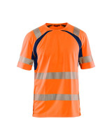 High Vis Oranje/Marineblauw