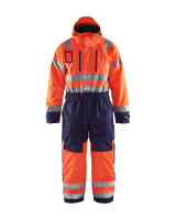 High Vis Oranje/Marineblauw