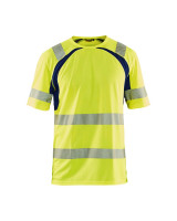 High Vis Geel/Marineblauw