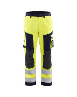 High Vis Geel/Marineblauw