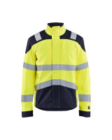 High Vis Geel/Marineblauw