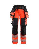 High Vis Rood/Zwart