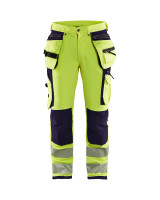 High Vis Geel/Marineblauw