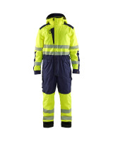 High Vis Geel/Marineblauw