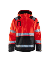 High Vis Rood/Zwart