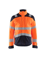 High Vis Oranje/Marineblauw