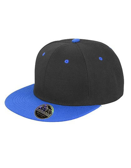 Result Headwear - Bronx Original Flat Peak Snapback Dual Colour Cap