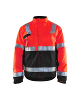 High Vis Rood/Zwart