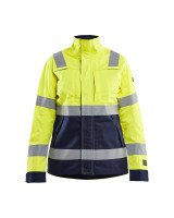 High Vis Geel/Marineblauw