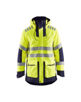 High Vis Geel/Marineblauw