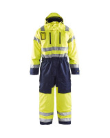 High Vis Geel/Marineblauw