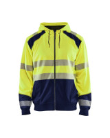 High Vis Geel/Marineblauw