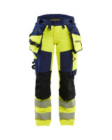 High Vis Geel/Marineblauw