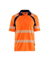 High Vis Oranje/Marineblauw