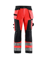 High Vis Rood/Zwart