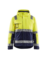 High Vis Geel/Marineblauw