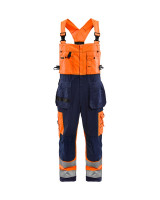 High Vis Oranje/Marineblauw