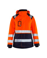 High Vis Oranje/Marineblauw