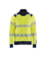 High Vis Geel/Marineblauw