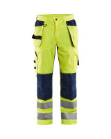 High Vis Geel/Marineblauw