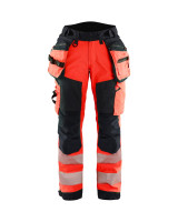 High Vis Rood/Zwart