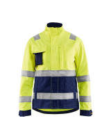 High Vis Geel/Marineblauw