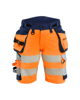 High Vis Oranje/Marineblauw