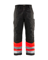 High Vis Rood/Zwart