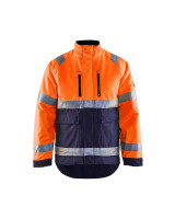 High Vis Oranje/Marineblauw