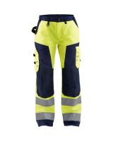 High Vis Geel/Marineblauw