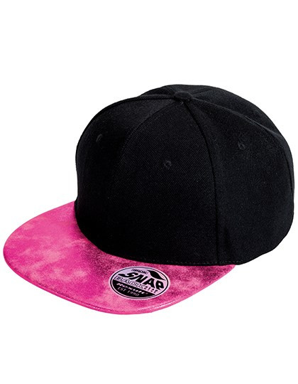 Result Headwear - Bronx Flat Glitter Peak Snapback Cap