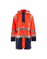 High Vis Oranje/Marineblauw