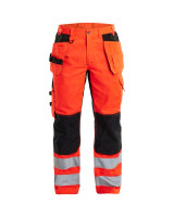 High Vis Rood/Zwart