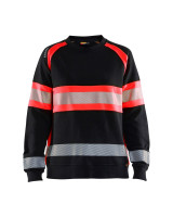 Zwart/High Vis Rood