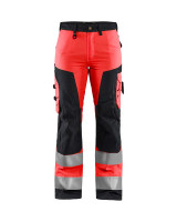 High Vis Rood/Zwart