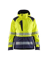 High Vis Geel/Marineblauw