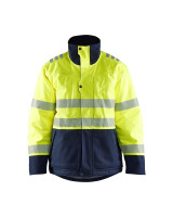 High Vis Geel/Marineblauw