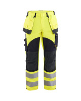 High Vis Geel/Marineblauw