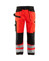 High Vis Rood/Zwart