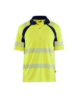 High Vis Geel/Marineblauw