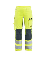 High Vis Geel/Marineblauw