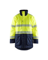 High Vis Geel/Marineblauw